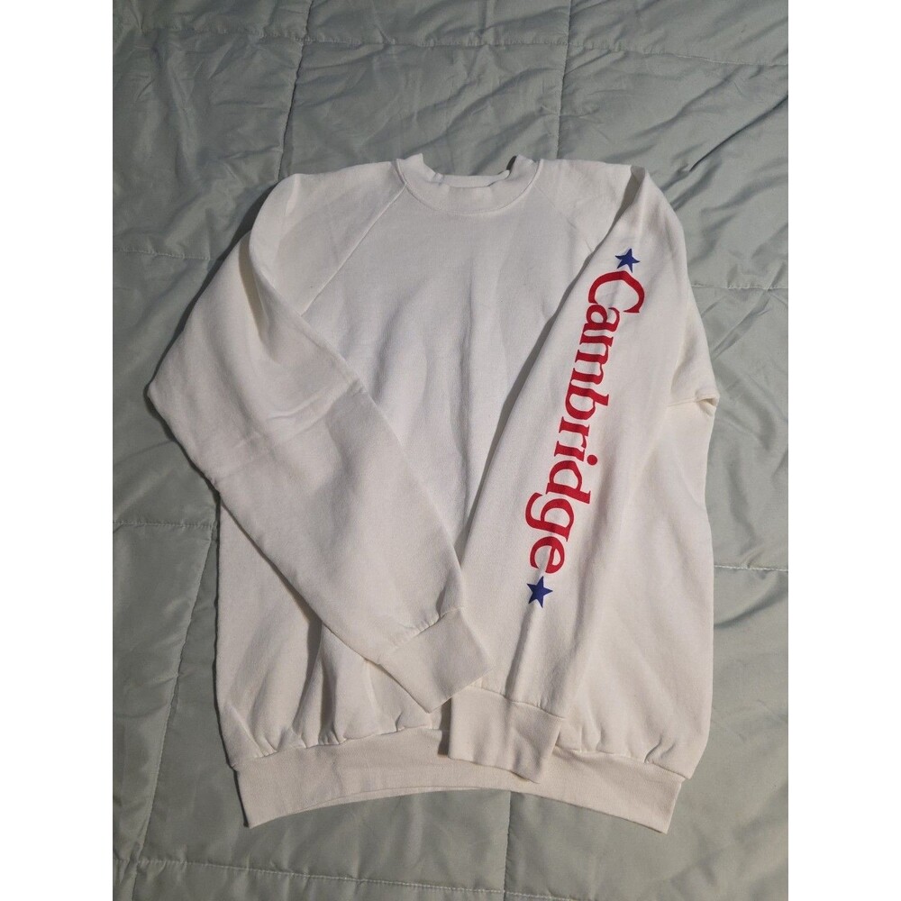 Vintage Fruit Of The LoomCambridge University Sweatshirt Adult XL Single Stitch